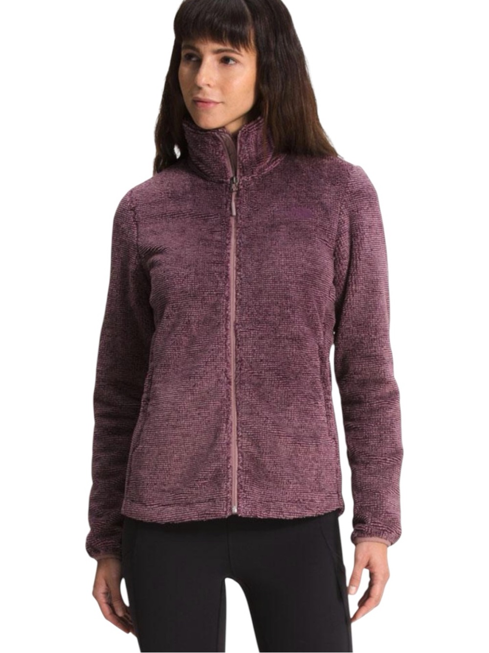 The North Face Osito Purple Raschel Fleece Full Zip Jacket Size Small
